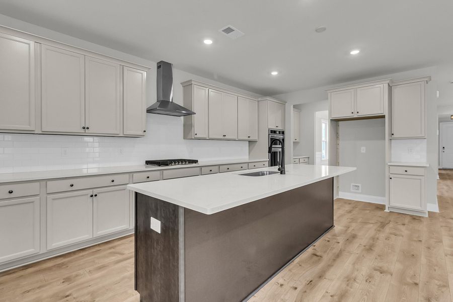 Furnished interior view inside a new home in Tidewater at Lakes of Cane Bay, Summerville (Image 9).