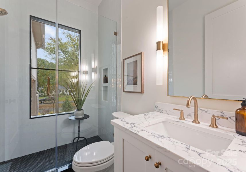 Furnished interior view inside a new home in , Charlotte (Image 27).