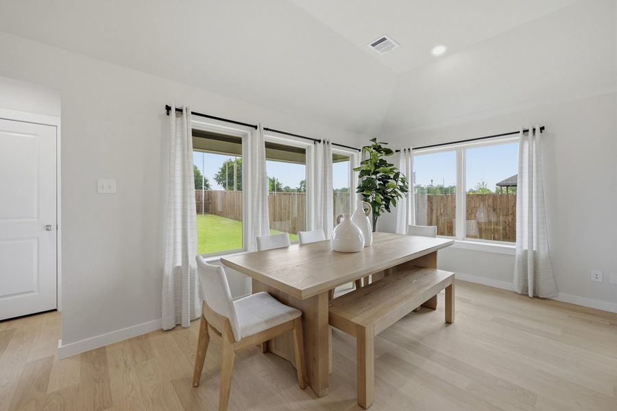 Representative furnished interior of a home built from the The Albany by Lillian Custom Homes in Tabor Ranch, Ponder (Image 17).