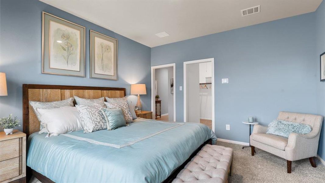 Furnished interior view inside a new home in Orchard Village, Fort Worth (Image 23).