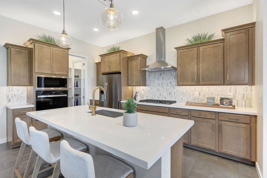 Representative furnished interior of a home built from the Cobalt by Mattamy Homes in Landmarke, Queen Creek (Image 14).