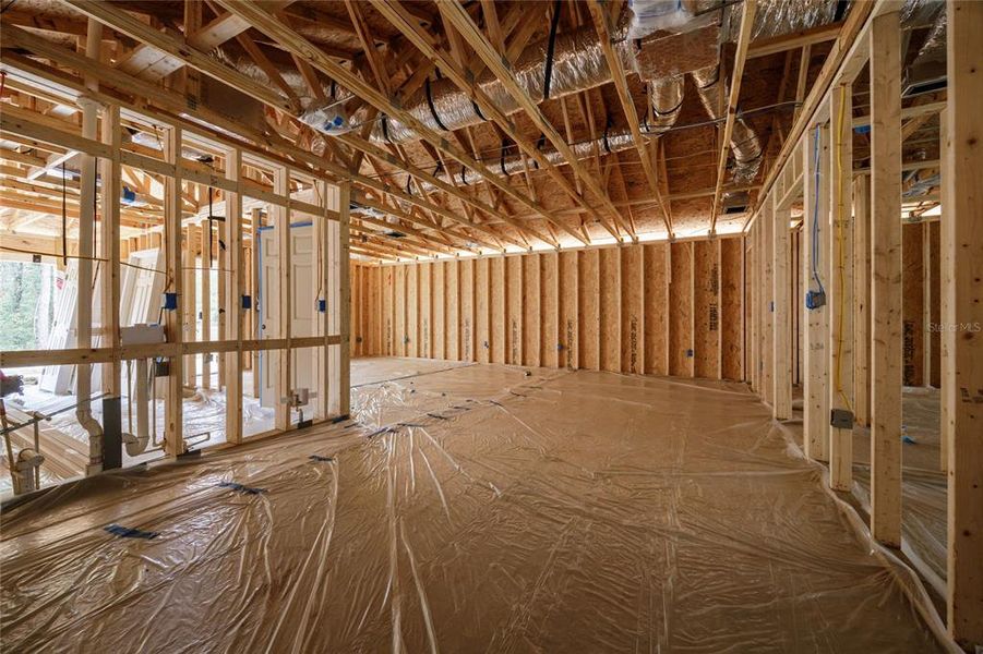 In-progress construction of a new home in , Williston, FL (Image 10).