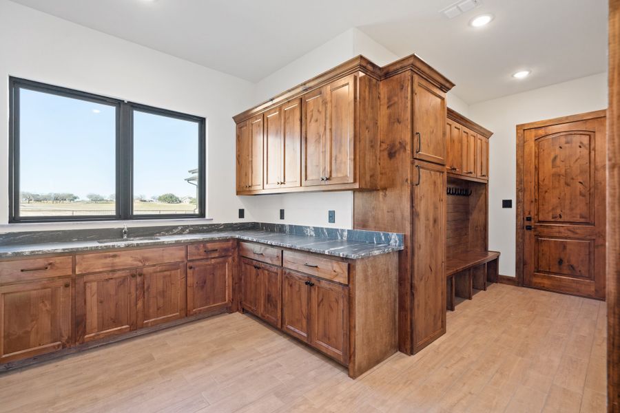 Furnished interior view inside a new home in Santana Ridge, Weatherford (Image 9).