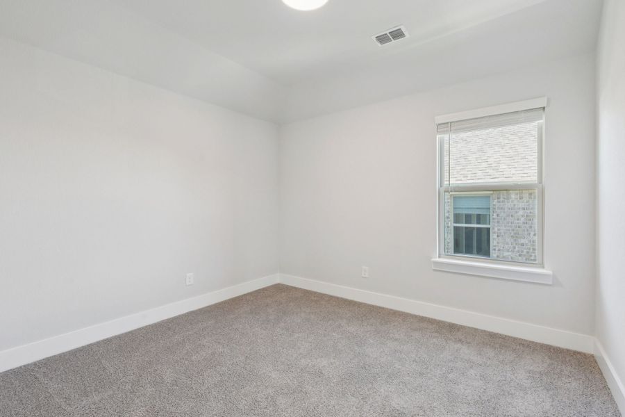 Representative unfurnished interior of a home built from the Statler by Centre Living Homes in Painted Tree Woodland West, McKinney (Image 29). Representative unfurnished interior of a home built from the Statler by Centre Living Homes in Painted Tree Woodland West, McKinney (Image 29).