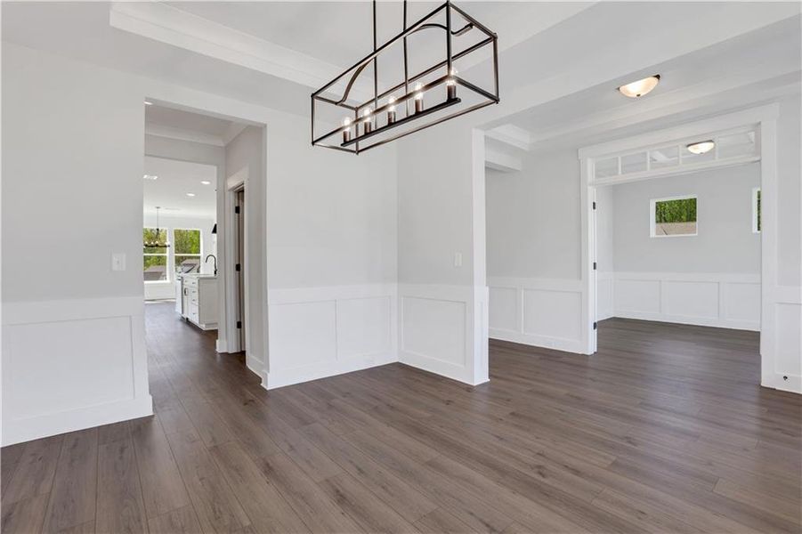 Spacious, unfurnished interior of a new home in Cambridge, Flowery Branch (Image 34). Spacious, unfurnished interior of a new home in Cambridge, Flowery Branch (Image 34).
