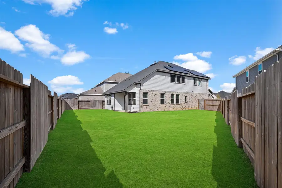 Exterior details and patio area of a home in Emory Glen, Magnolia (Image 4).