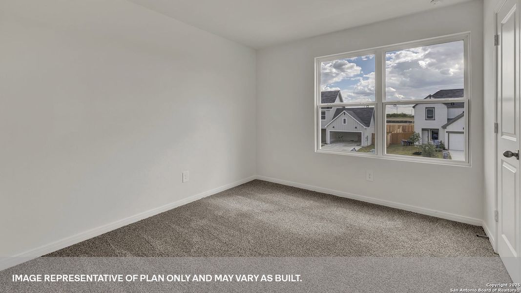 Spacious, unfurnished interior of a new home in Trace, San Marcos (Image 28).