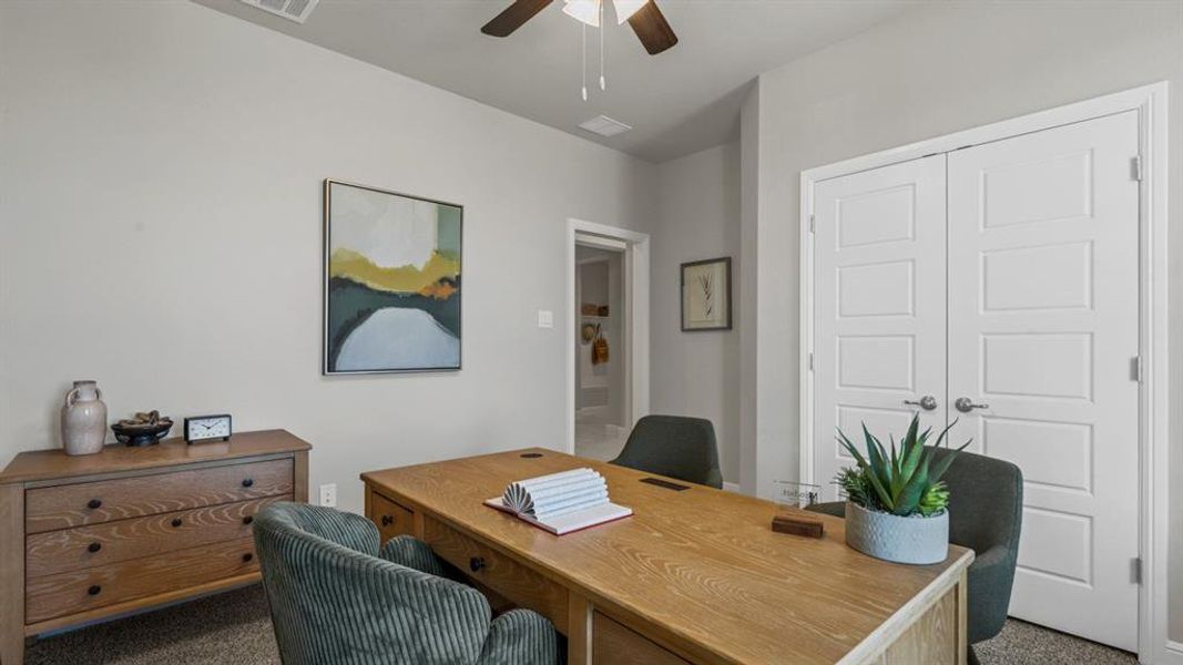Furnished interior view inside a new home in Treeline, Justin (Image 33).
