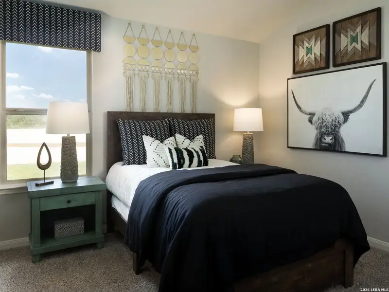 Furnished interior view inside a new home in Carmel Ranch, Schertz (Image 5).