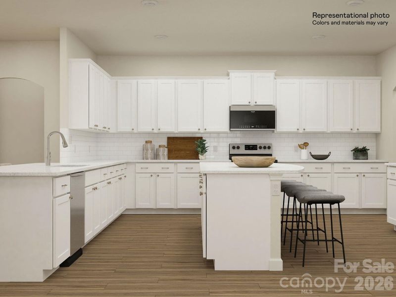Furnished interior view inside a new home in Roselyn, Lancaster (Image 11).