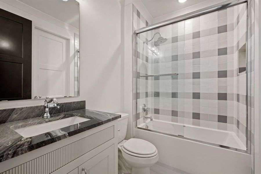 Furnished interior view inside a new home in Montclair, Prosper (Image 4). Furnished interior view inside a new home in Montclair, Prosper (Image 4).