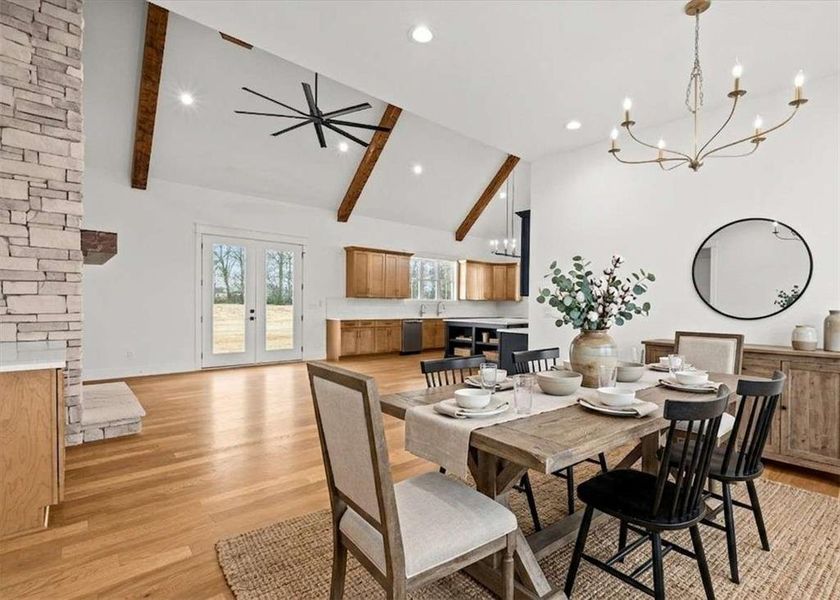 Furnished interior view inside a new home in , Carrollton (Image 14).