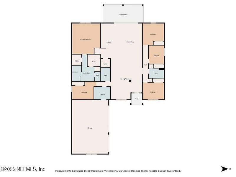 2D floor plan layout of this home in , Jacksonville, FL (Image 4). 2D floor plan layout of this home in , Jacksonville, FL (Image 4).