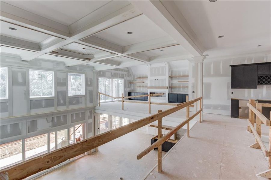 In-progress construction of a new home in , Buford, GA (Image 36).