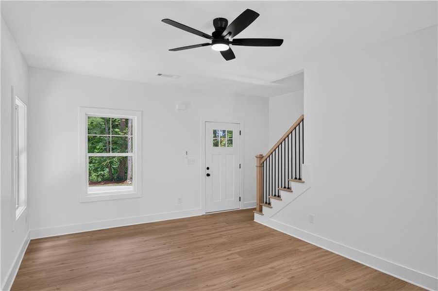 Spacious, unfurnished interior of a new home in , Dawsonville (Image 21).