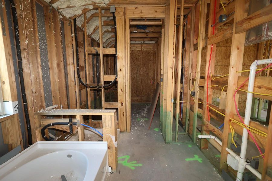 In-progress construction of a new home in Meridiana - Terrace Collection, Manvel, TX (Image 15).