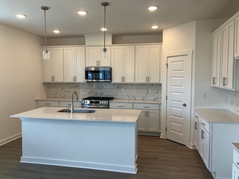 Furnished interior view inside a new home in Calista Farms, White House (Image 4).