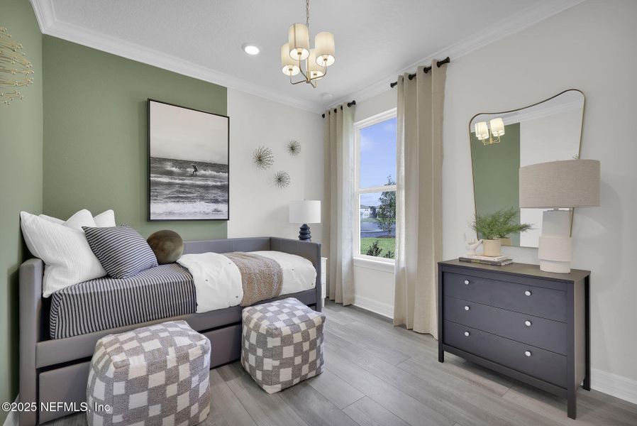 Furnished interior view inside a new home in , St. Johns (Image 5).