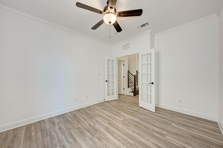 Study with French Doors
