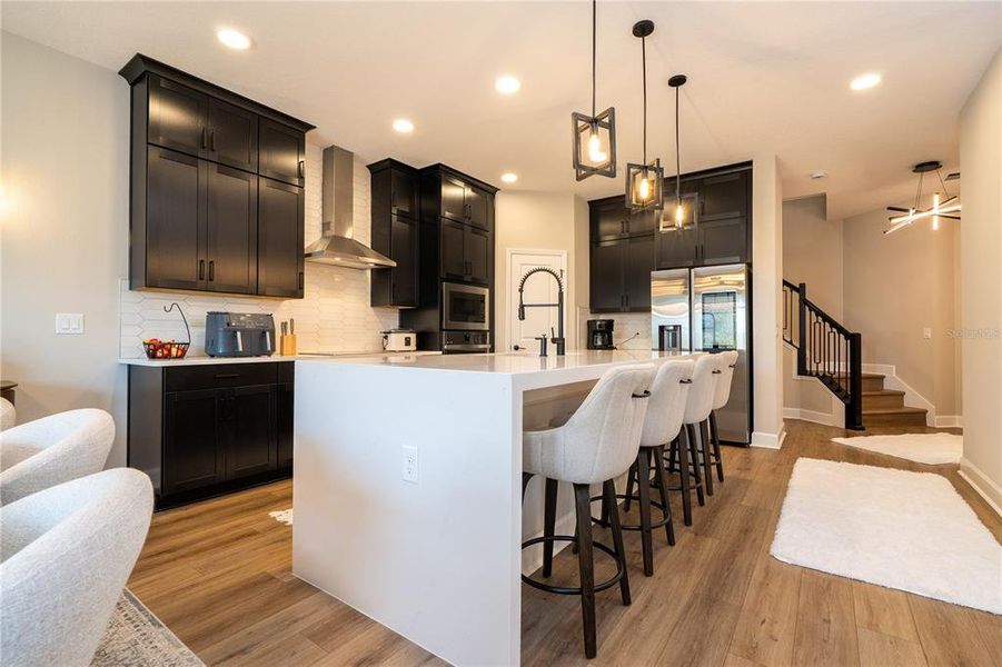 Furnished interior view inside a new home in Eden at Crossprairie, St. Cloud (Image 12).