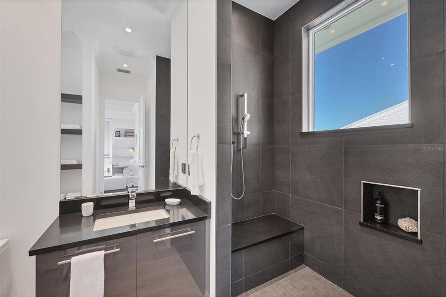 Furnished interior view inside a new home in , Placida (Image 24).