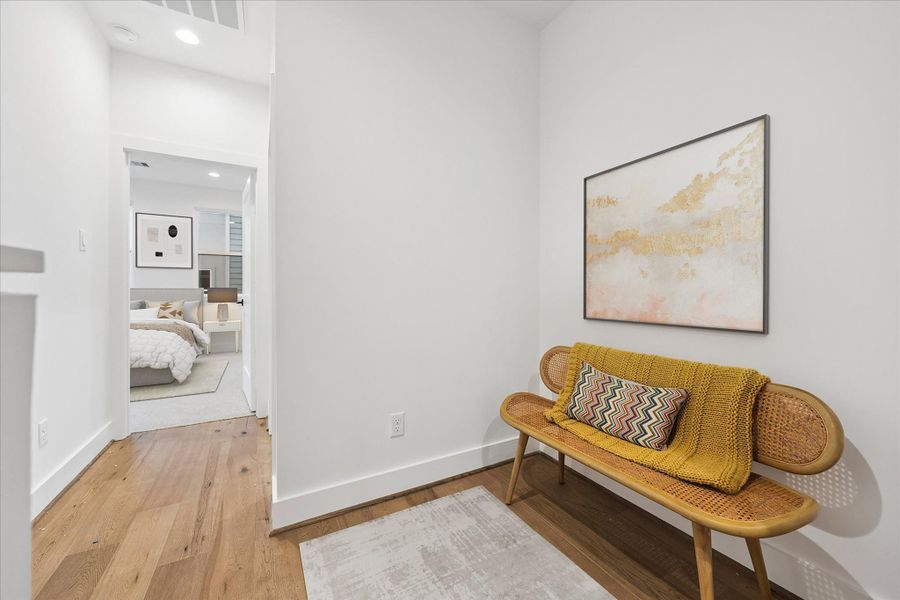 Furnished interior view inside a new home in , Houston (Image 7).