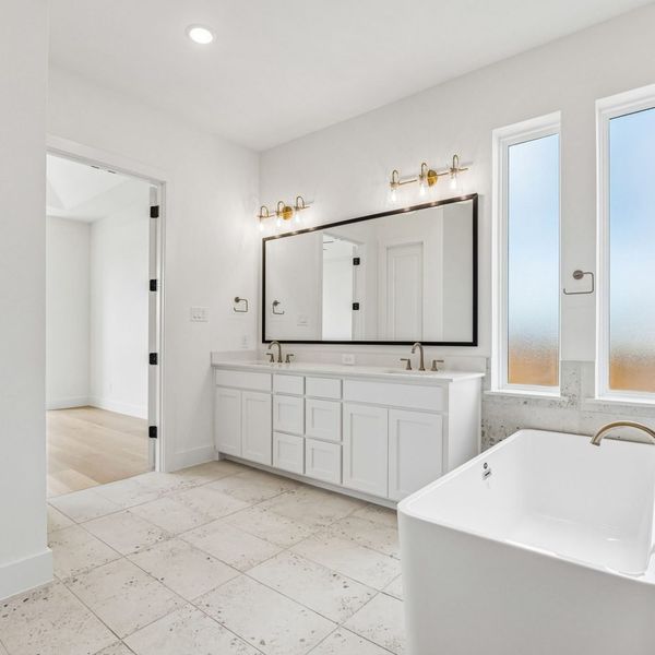 Furnished interior view inside a new home in The Parks at Wilson Creek, Celina (Image 19).