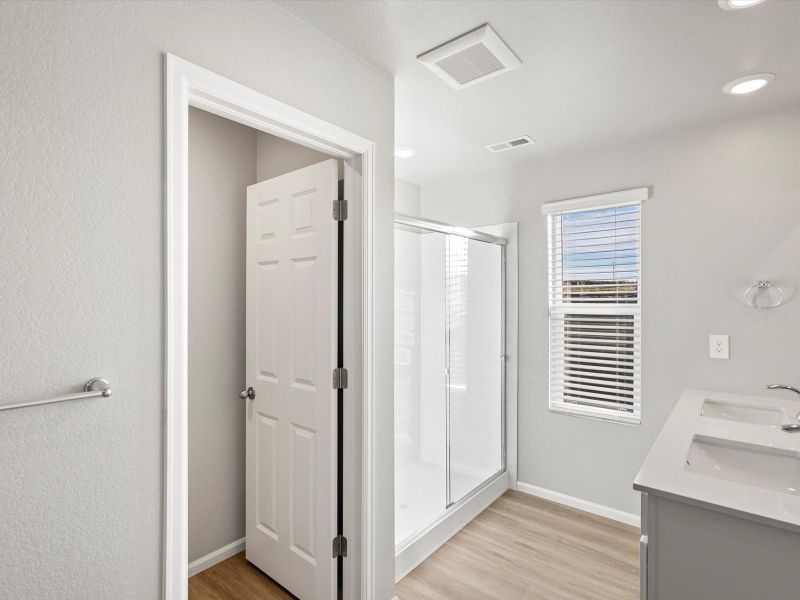 Furnished interior view inside a new home in Lorson Ranch : The Springs Collection, Colorado Springs (Image 5).