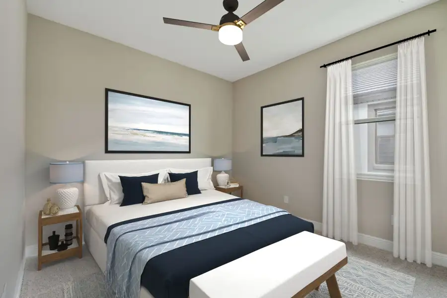 Representative furnished interior of a home built from the Solana II by William Ryan Homes in Pinecone Reserve, Brooksville (Image 7). Representative furnished interior of a home built from the Solana II by William Ryan Homes in Pinecone Reserve, Brooksville (Image 7).