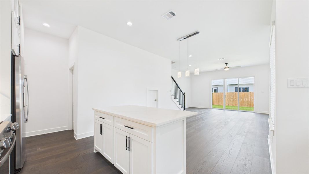 Furnished interior view inside a new home in Skyline Homes at Lozier, Houston (Image 6).