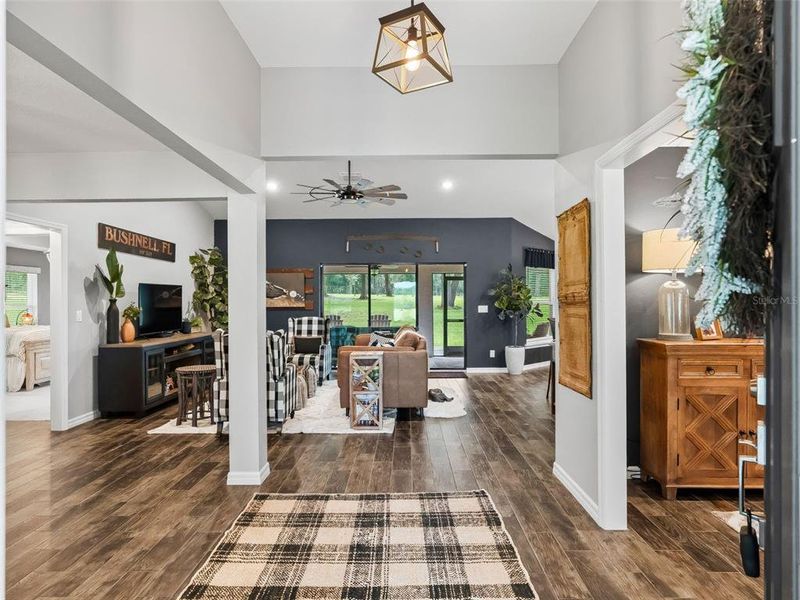 Furnished interior view inside a new home in , Bushnell (Image 15).