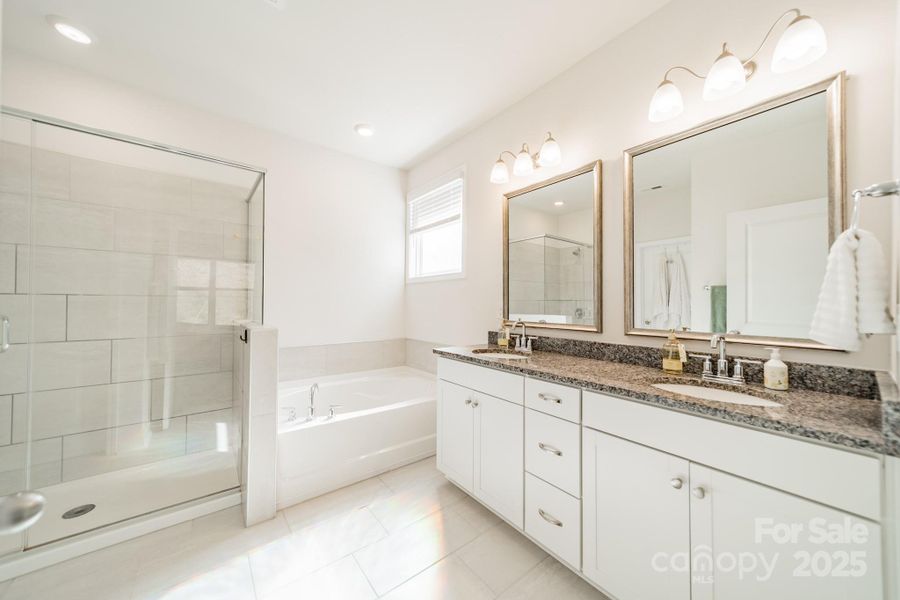 Furnished interior view inside a new home in , Charlotte (Image 24). Furnished interior view inside a new home in , Charlotte (Image 24).