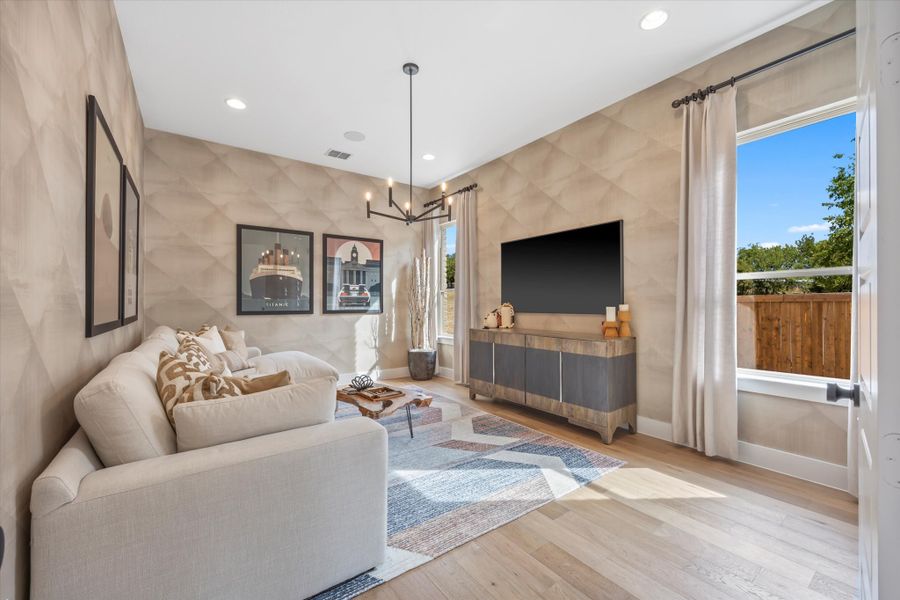 Furnished interior view inside a new home in Anna Town Square, Anna (Image 13).