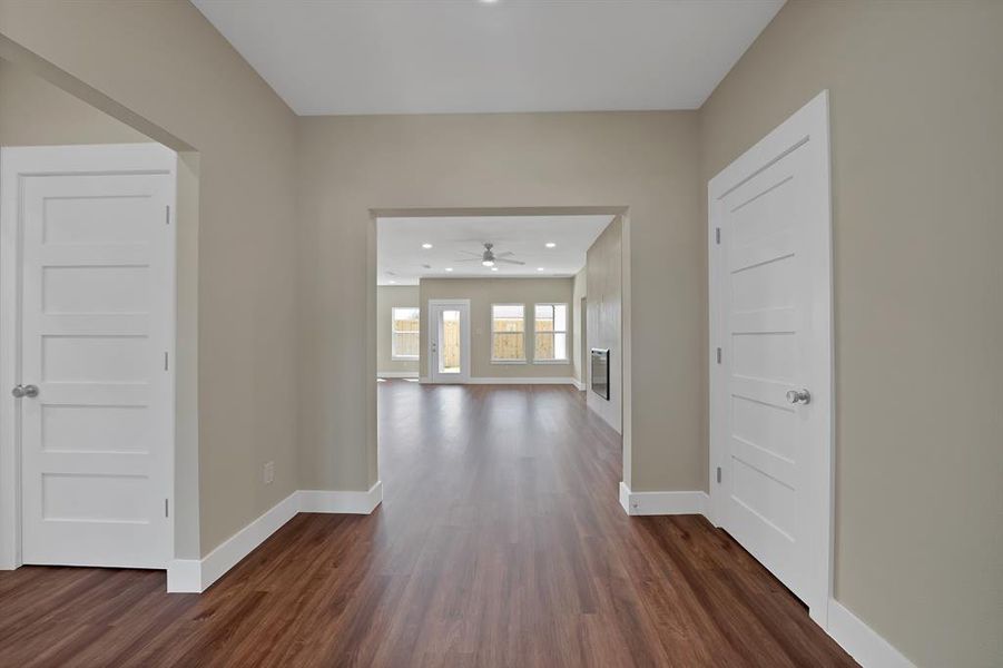 Spacious, unfurnished interior of a new home in , The Colony (Image 15).