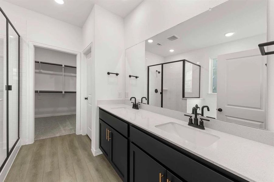 Furnished interior view inside a new home in Monticello Park, Princeton (Image 9).