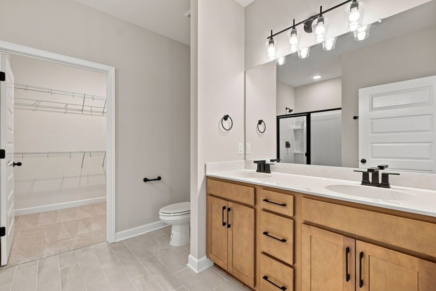 Primary Bathroom in the Tahoe Floor Plan