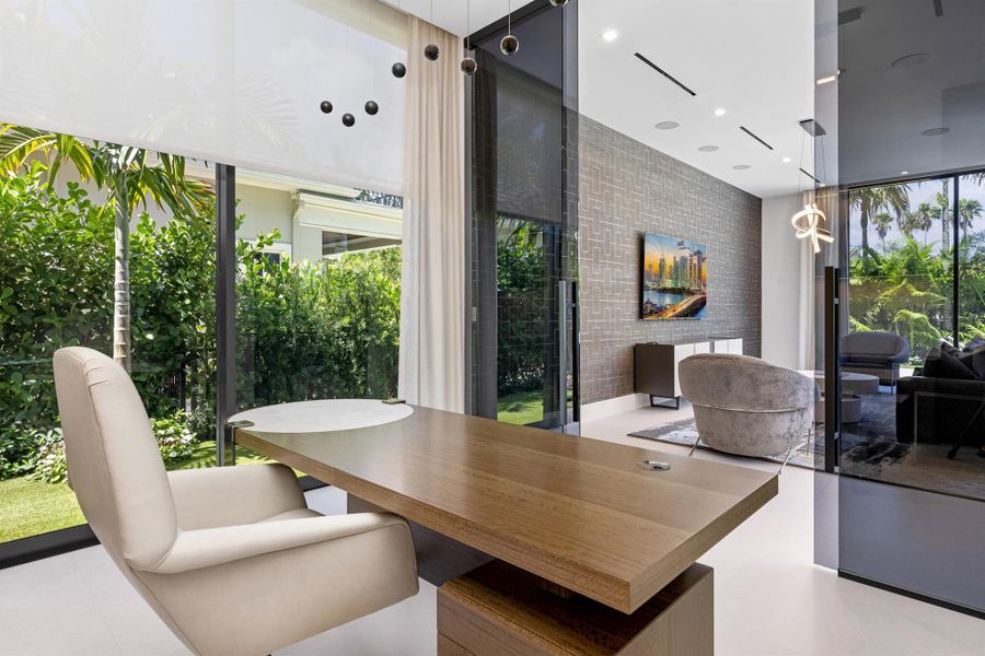 Furnished interior view inside a new home in , Boca Raton (Image 16).
