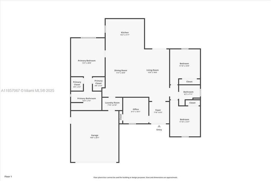 2D floor plan layout of this home in , Labelle, FL (Image 3). 2D floor plan layout of this home in , Labelle, FL (Image 3).