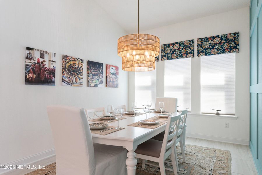 Furnished interior view inside a new home in , Ponte Vedra (Image 35).