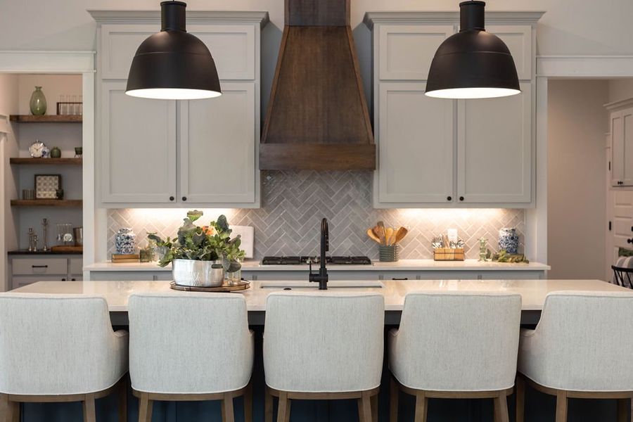Representative furnished interior of a home built from the The Julia by Reece Homes in Pebble Creek, College Station (Image 19).