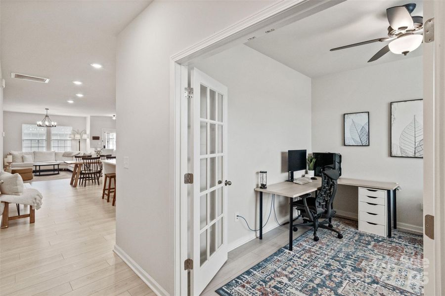Furnished interior view inside a new home in , Fort Mill (Image 17).