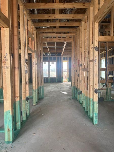 In-progress construction of a new home in Cedar Ridge Estates, Anna, TX (Image 4).