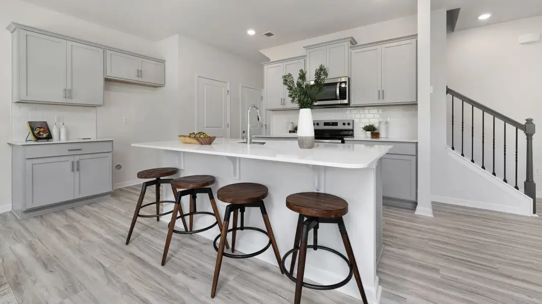 Furnished interior view inside a new home in Sweetwater Village, Rockwell (Image 4).