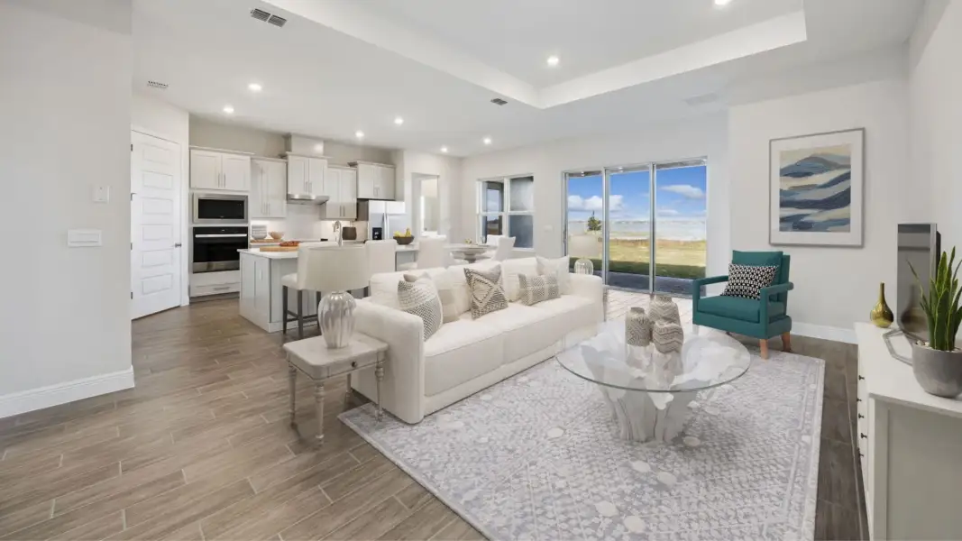 Furnished interior view inside a new home in Buena Lago, St. Cloud (Image 6).