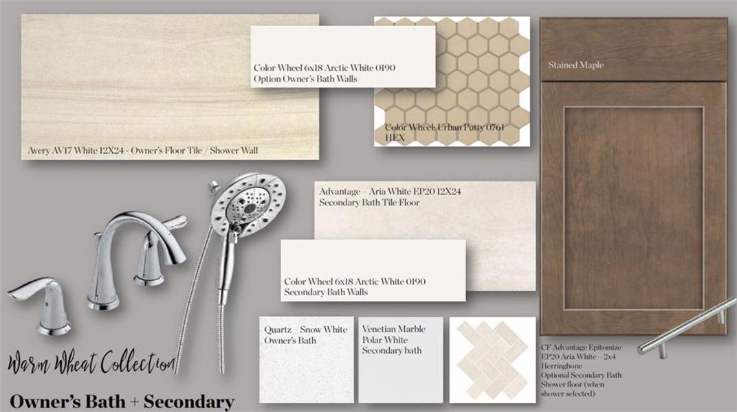 Sample of building materials used in homes in Waterhaven, Cumming (Image 24).