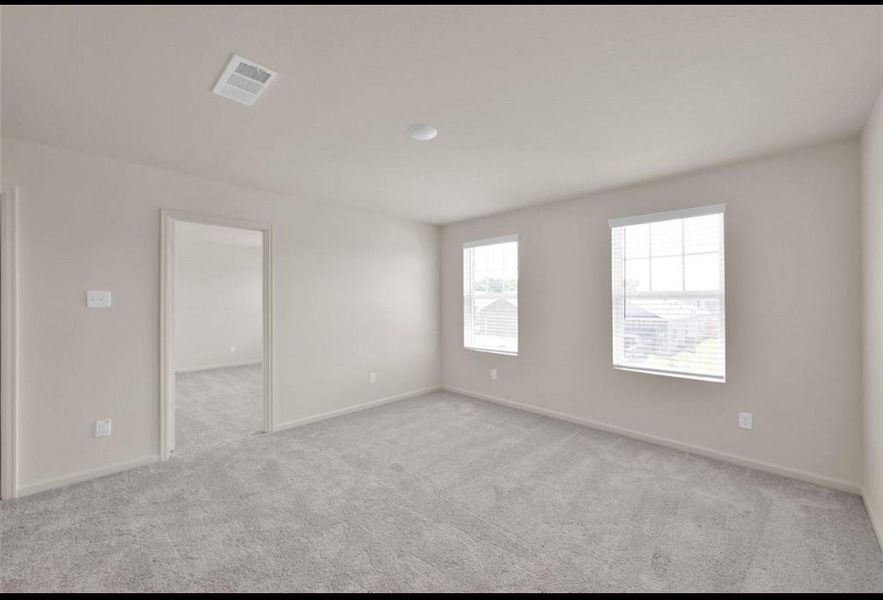 Spacious, unfurnished interior of a new home in Spring Creek Trails, Magnolia (Image 13).