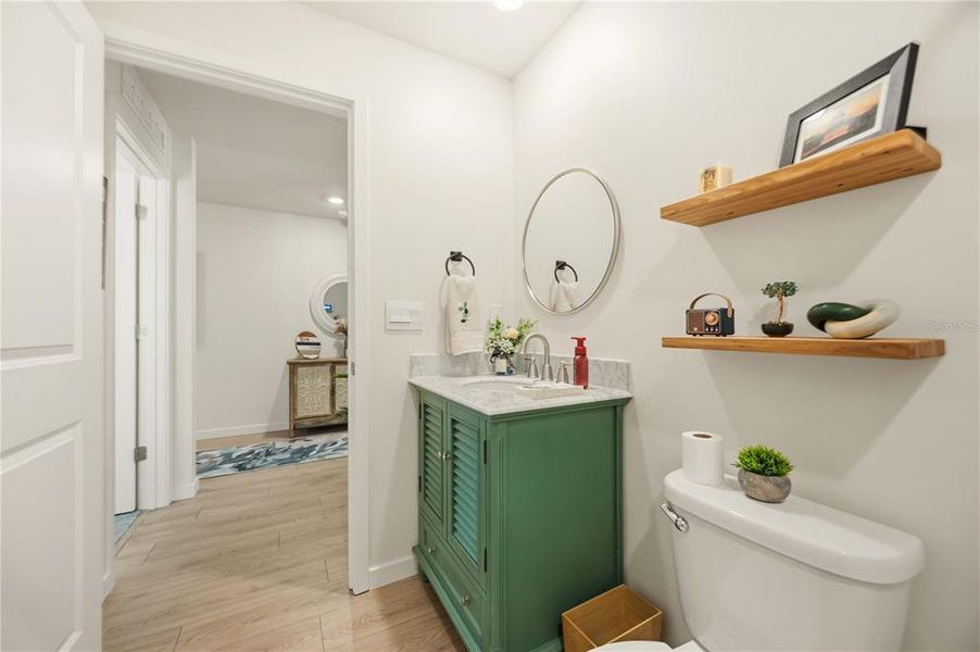 Furnished interior view inside a new home in Central Parc, North Port (Image 32).