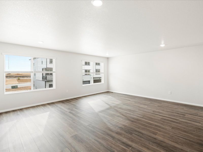The Cameron floorplan interior image taken at a Meritage Homes community in Morrison, CO