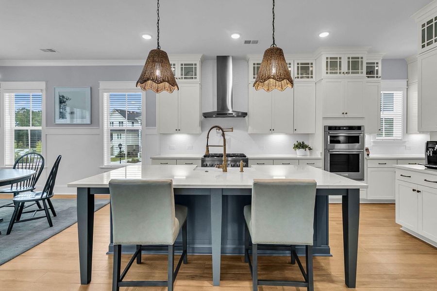 Furnished interior view inside a new home in , Charleston (Image 34).