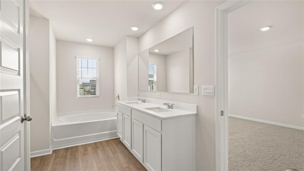 Furnished interior view inside a new home in , Winder (Image 10).